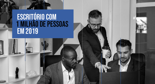 escritório com 1 milhão