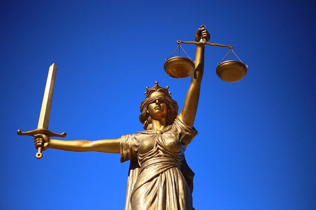 Honestidade na advocacia- foto da estatua da Justiça