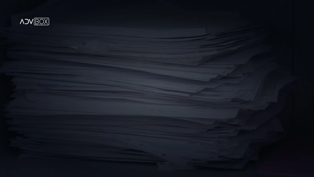 documentos sobre a mesa em post sobre Pensão Alimentícia
