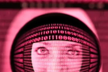 fundo vermelho com inteligencia artificial faz petição para advogados