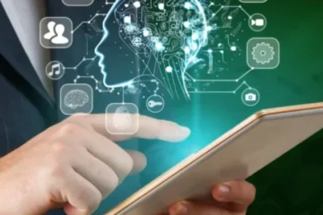 advogada trabalhando com algoritmo no direito