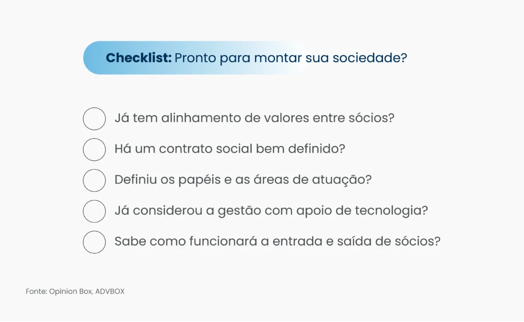 como funciona sociedade de advogados​