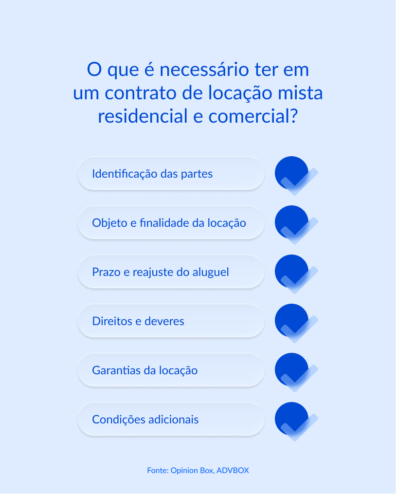 modelo contrato de locação mista residencial e comercial