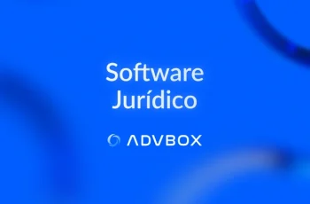 Imagem de capa da categoria Software Jurídico do blog ADVBOX, com fundo azul em degradê e o logotipo da ADVBOX em destaque.