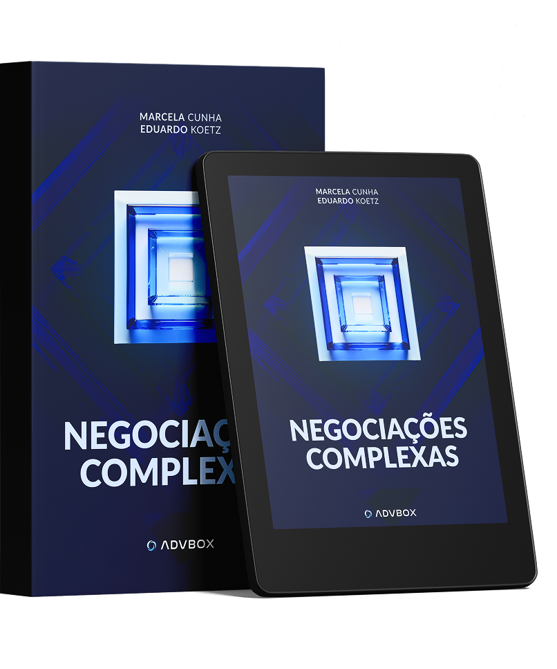Capa do livro Negociações Complexas e Inteligência Artificial, por Eduardo Koetz e Marcela Cunha