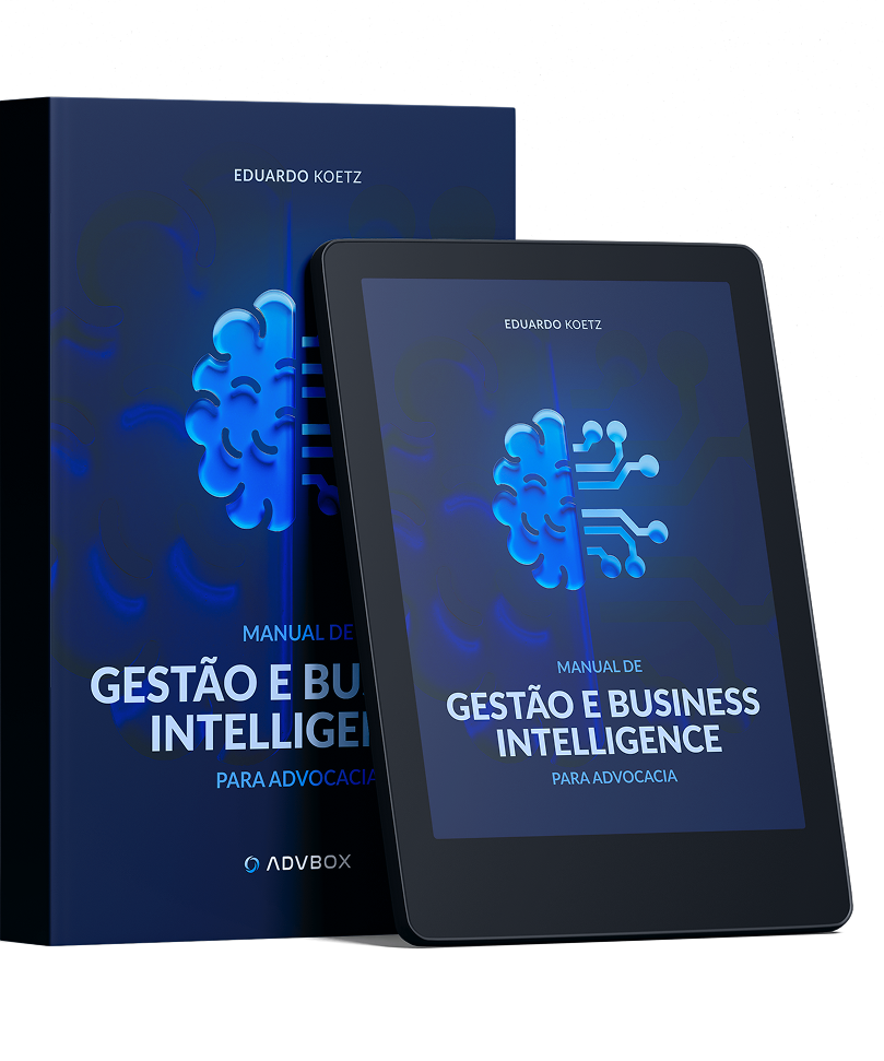 Capa do livro Business Intelligence na Advocacia, por Eduardo Koetz