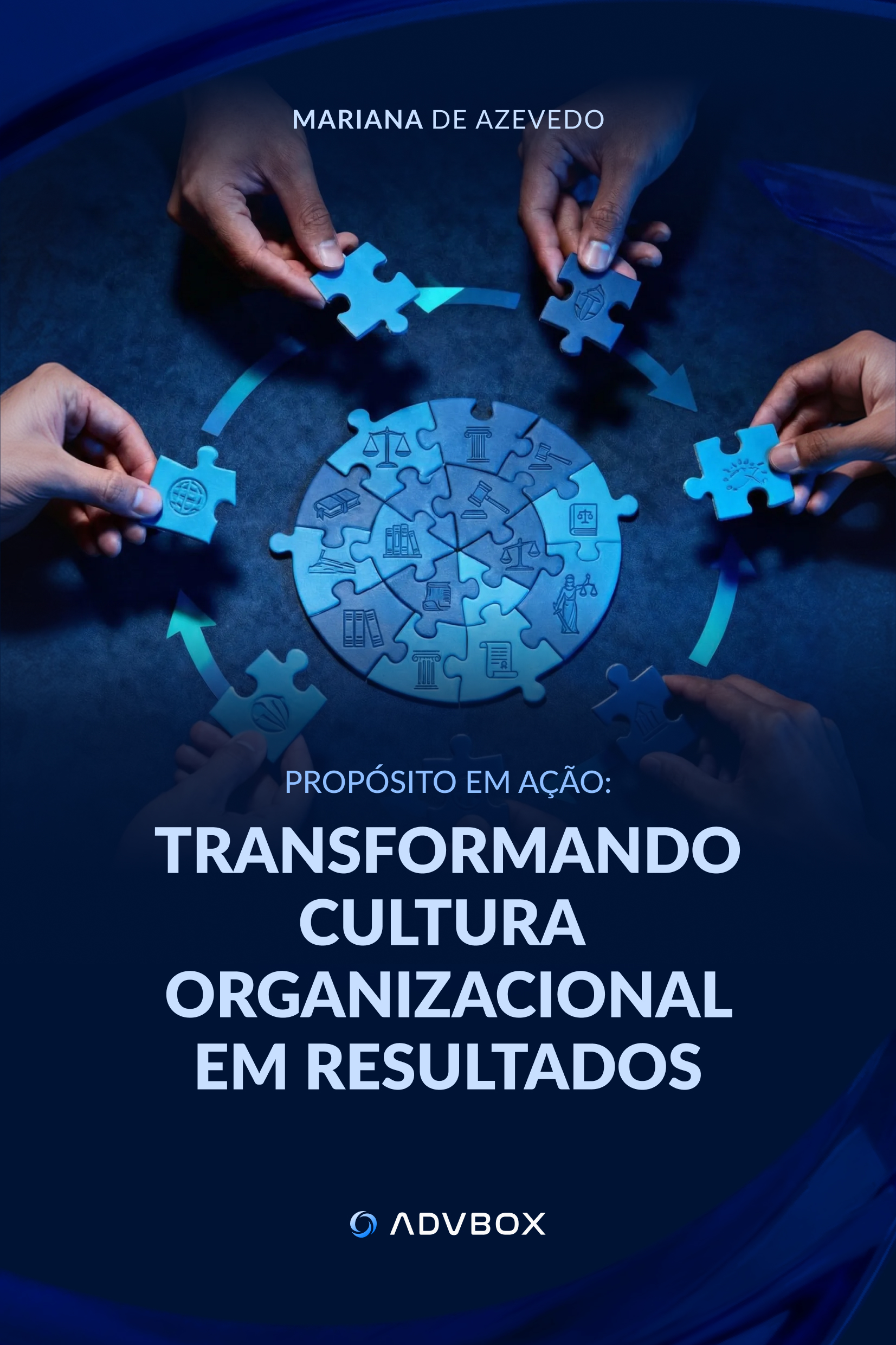 Capa do livro Propósito em ação, por Mariana de Azevedo